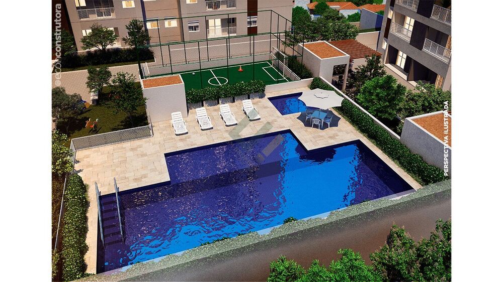 Apartamento à venda com 2 quartos, 47m² - Foto 2