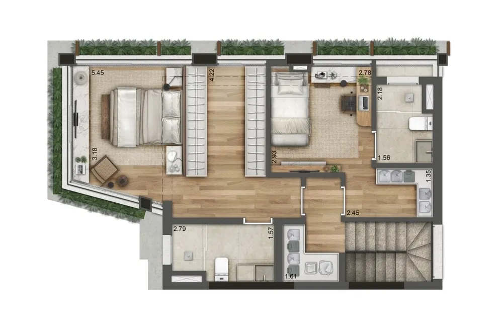 Apartamento, 2 quartos, 131 m² - Foto 4