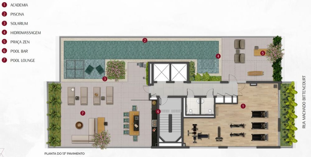Apartamento à venda com 1 quarto, 30m² - Foto 3
