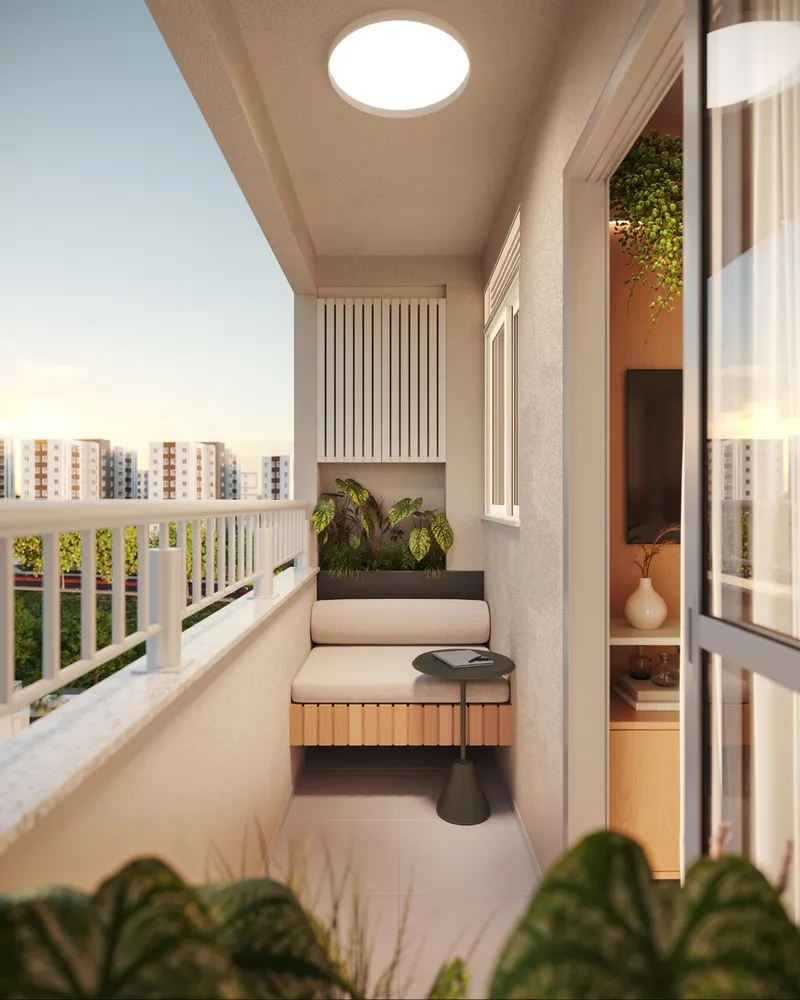 Apartamento, 2 quartos, 44 m² - Foto 2