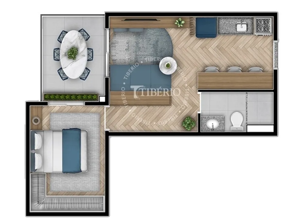 Apartamento, 1 quarto, 39 m² - Foto 16