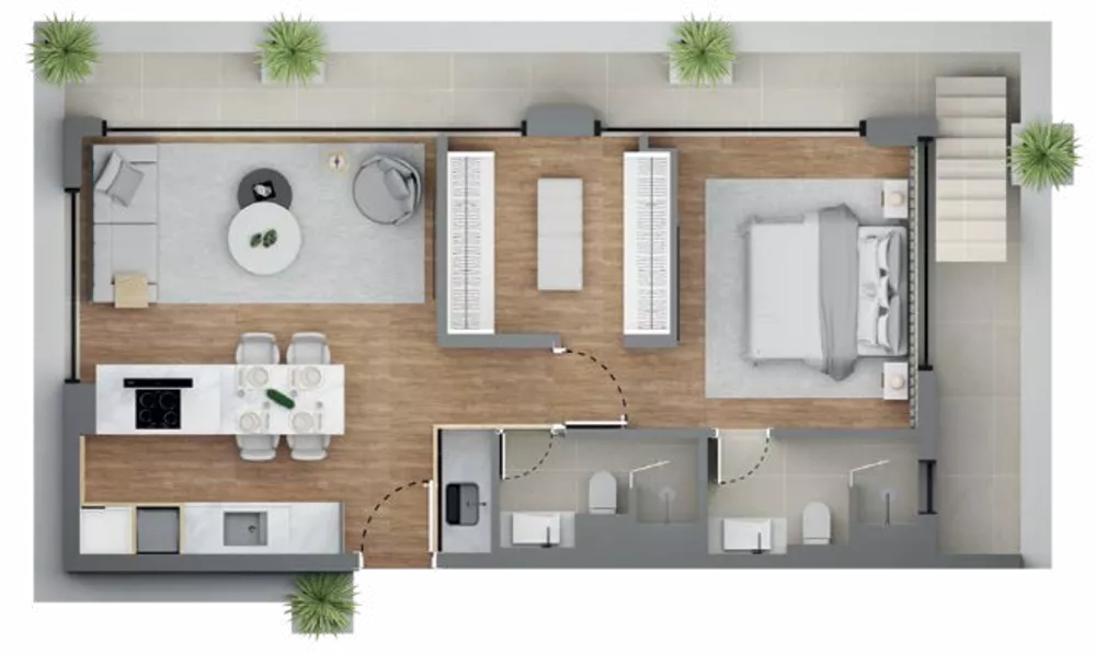 Apartamento, 2 quartos, 172 m² - Foto 9