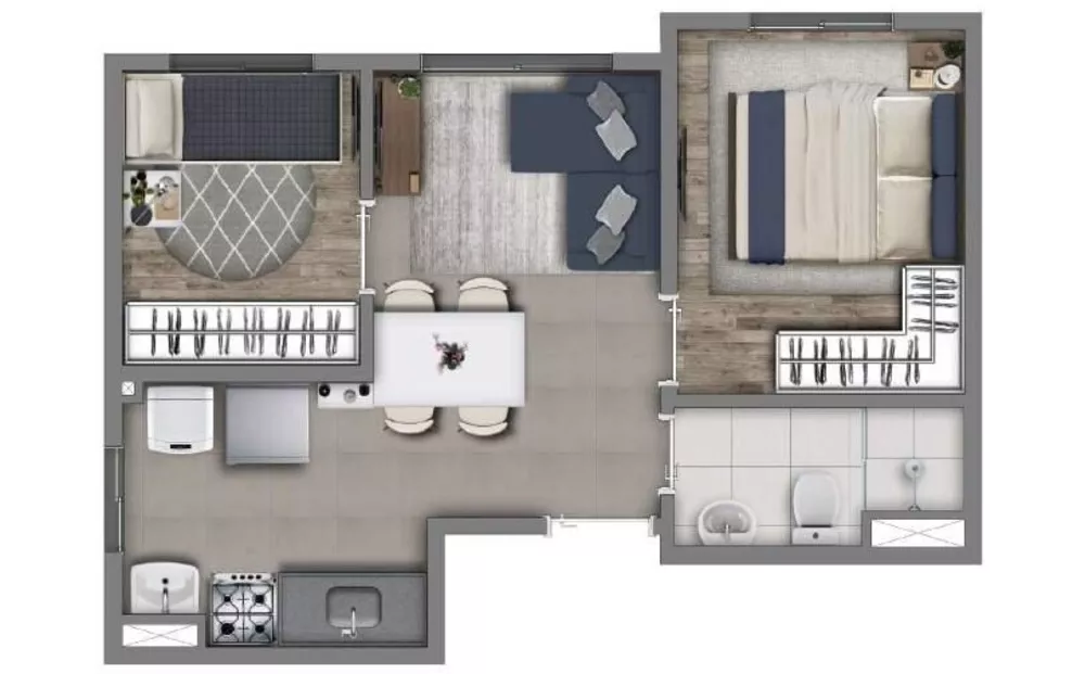 Apartamento, 2 quartos, 61 m² - Foto 17