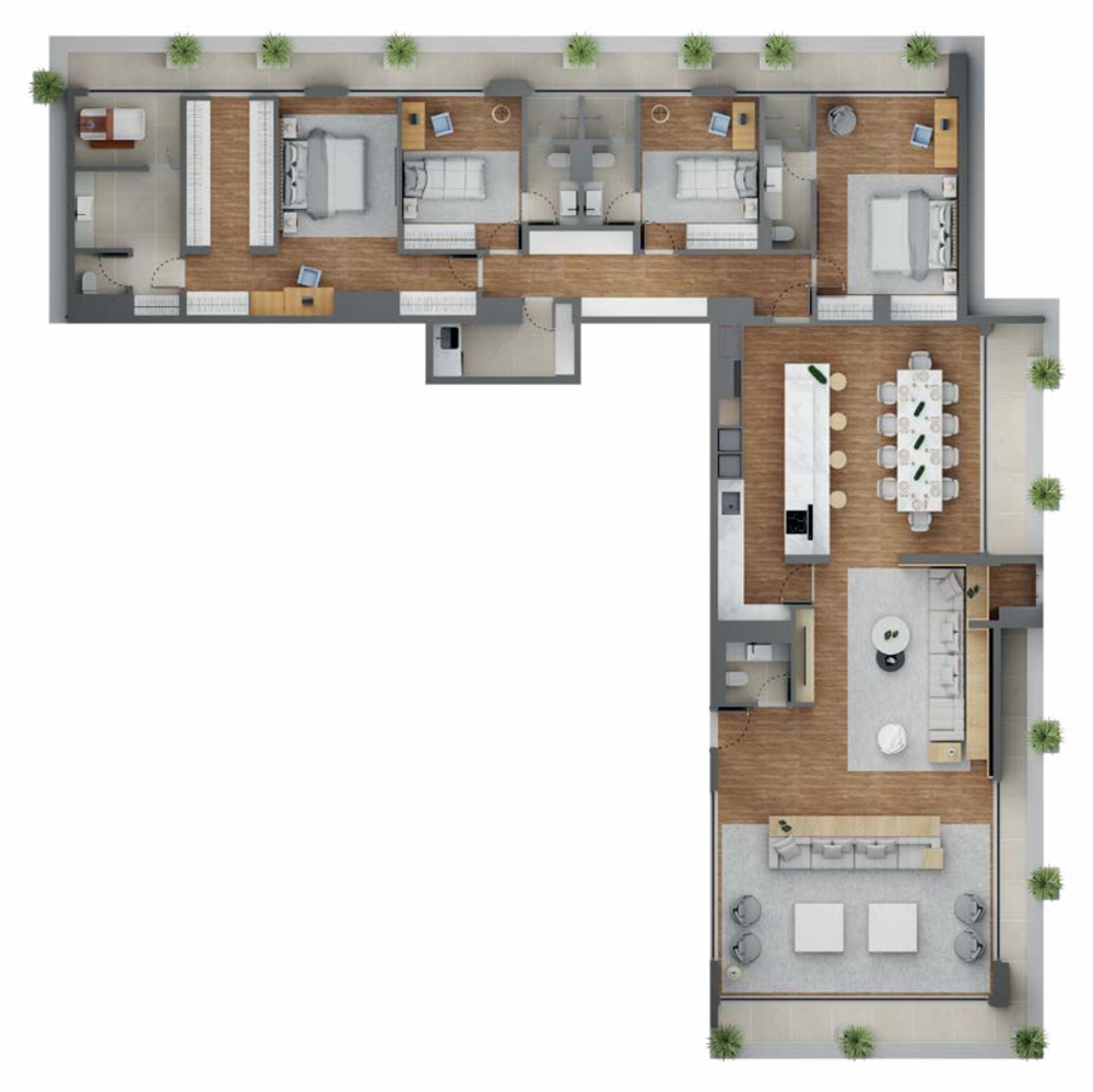 Apartamento, 1 quarto, 82 m² - Foto 2