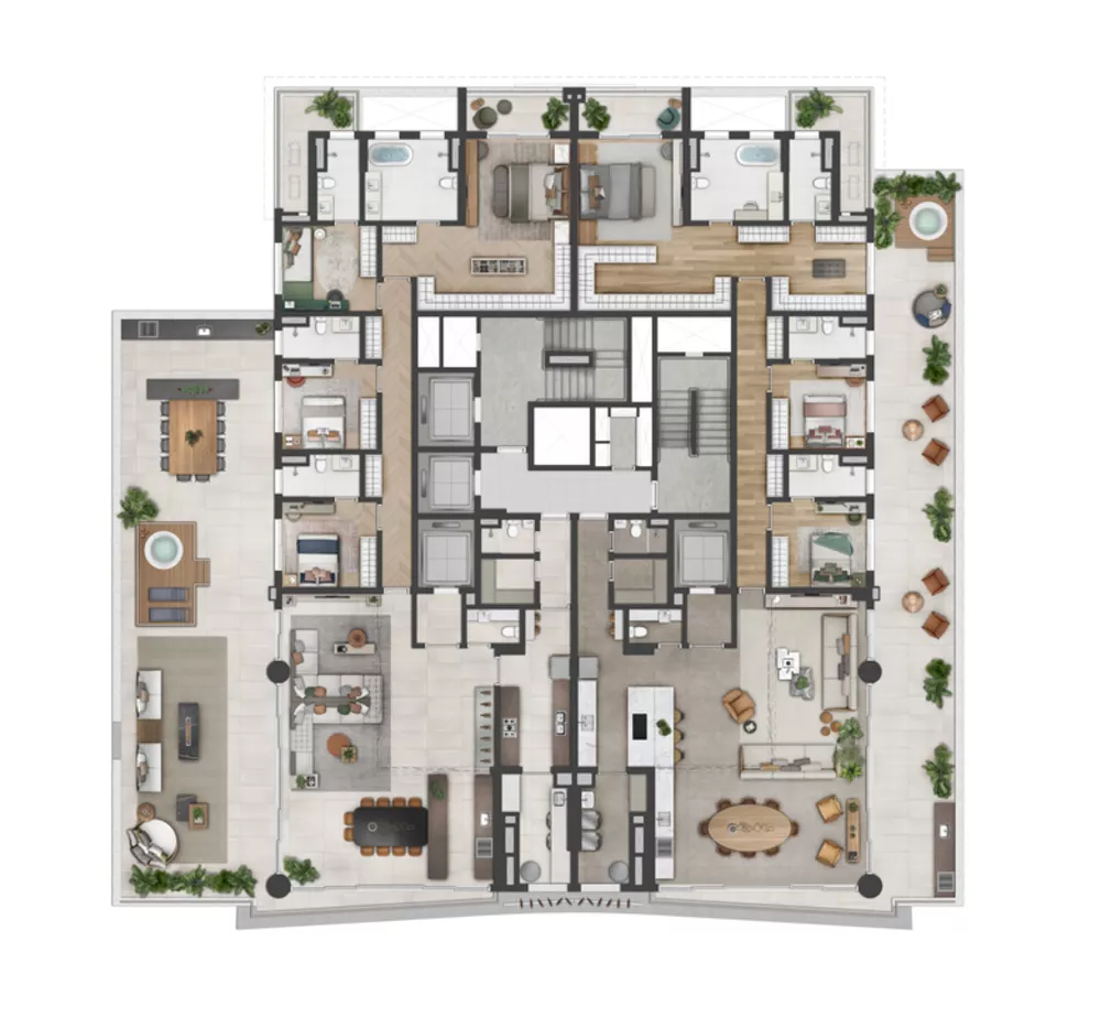 Apartamento, 4 quartos, 261 m² - Foto 8