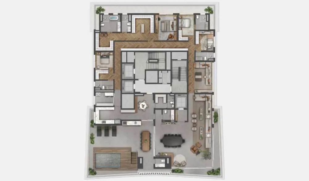 Apartamento, 4 quartos, 261 m² - Foto 32