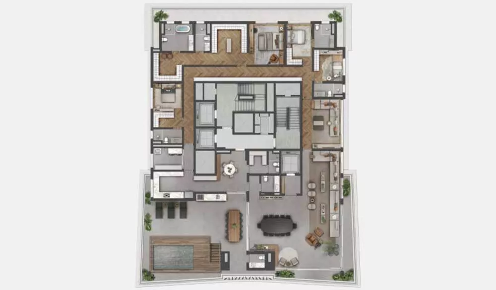 Apartamento, 4 quartos, 261 m² - Foto 16