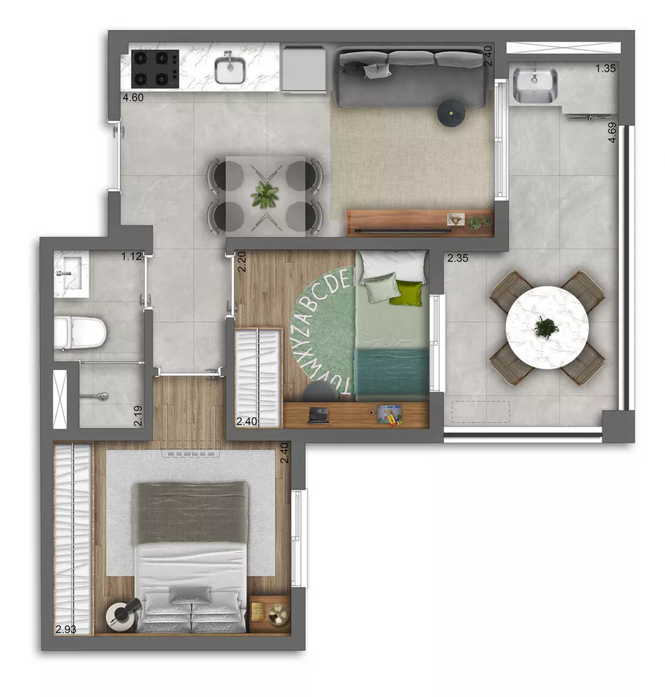 Apartamento, 2 quartos, 32 m² - Foto 11