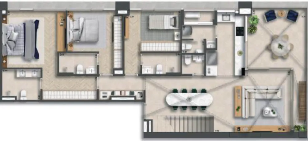 Apartamento, 2 quartos, 87 m² - Foto 13