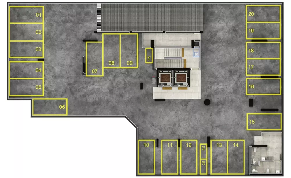 Apartamento, 1 quarto, 52 m² - Foto 19
