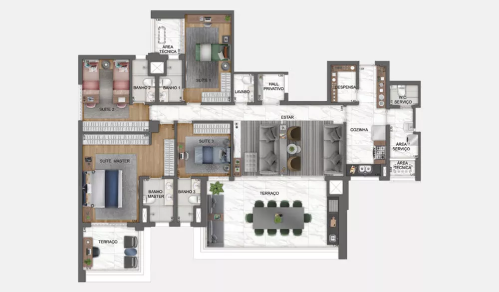 Apartamento, 4 quartos, 138 m² - Foto 23