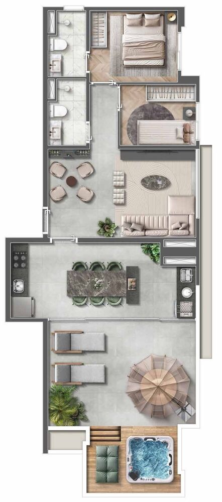 Apartamento, 2 quartos, 38 m² - Foto 20