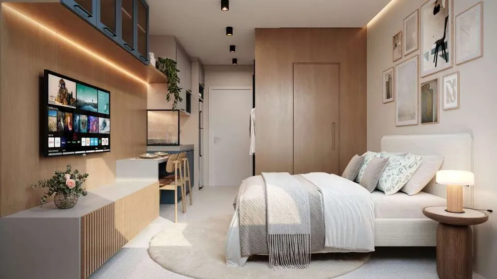 Apartamento, 1 quarto, 27 m² - Foto 1