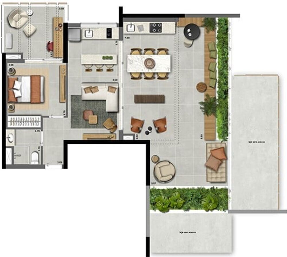 Cobertura à venda com 1 quarto, 97m² - Foto 17