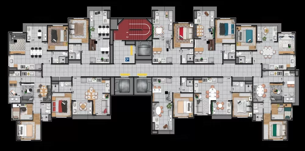 Apartamento, 2 quartos, 40 m² - Foto 14