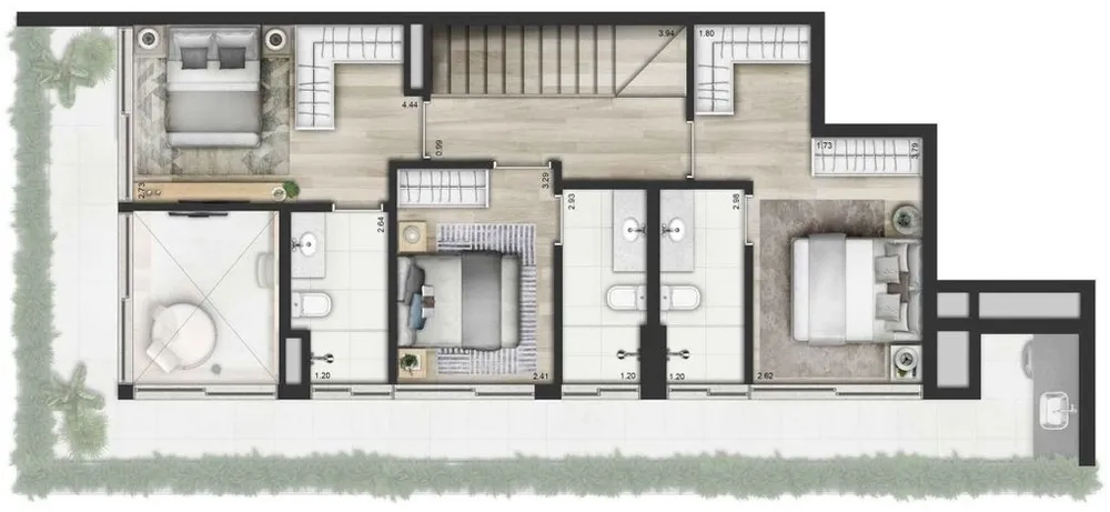 Apartamento, 2 quartos, 63 m² - Foto 11