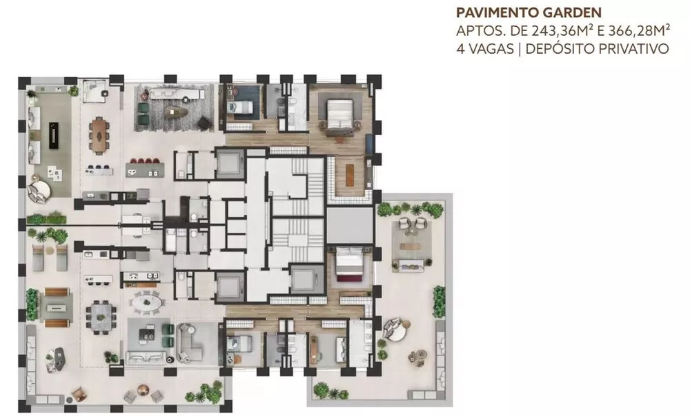 Apartamento, 3 quartos, 366 m² - Foto 11