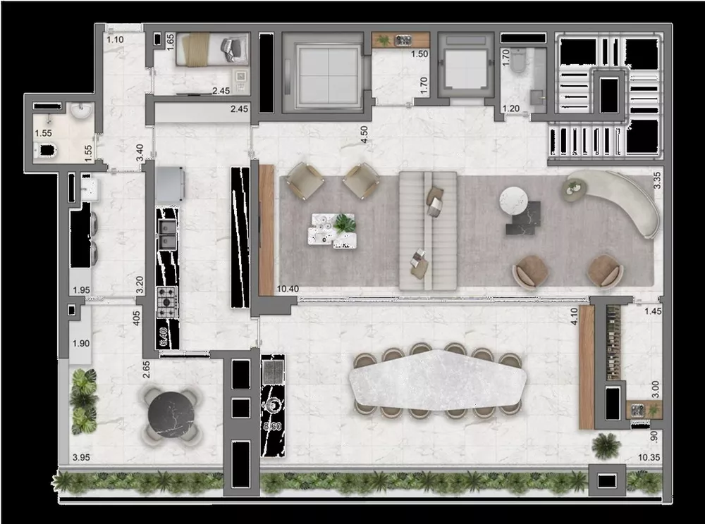 Apartamento, 4 quartos, 273 m² - Foto 8