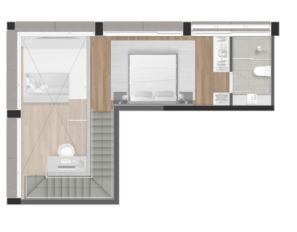 Apartamento, 1 quarto, 115 m² - Foto 10