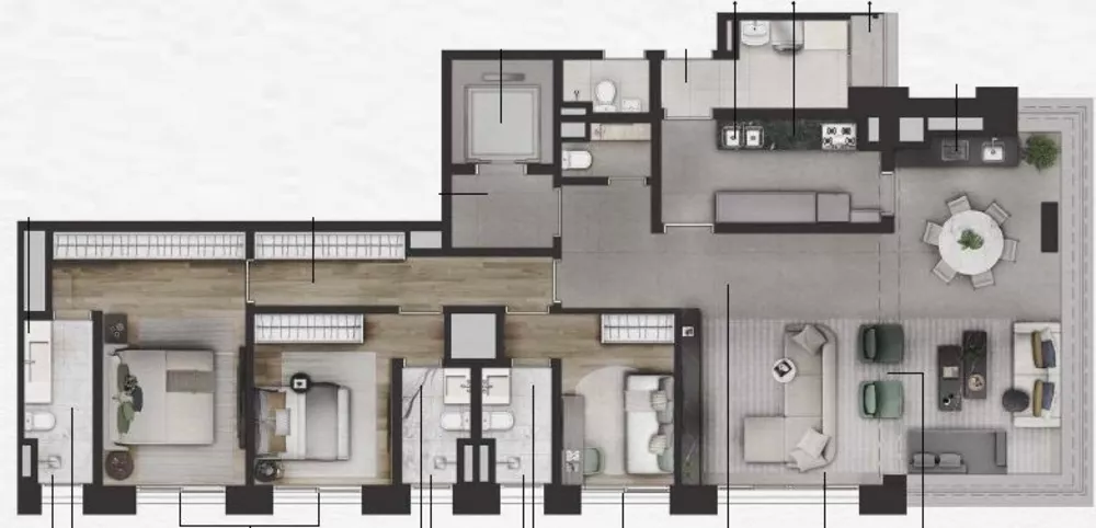 Apartamento, 3 quartos, 348 m² - Foto 18