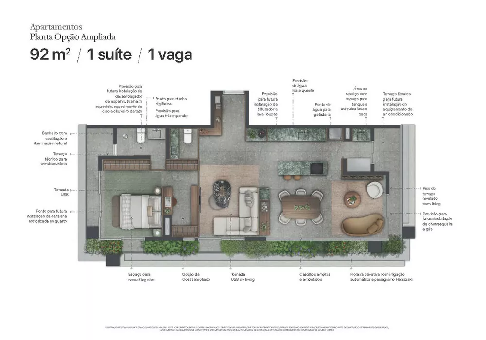 Apartamento, 1 quarto, 52 m² - Foto 12