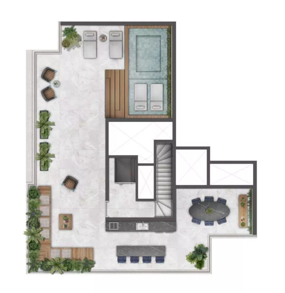 Apartamento, 4 quartos, 292 m² - Foto 9