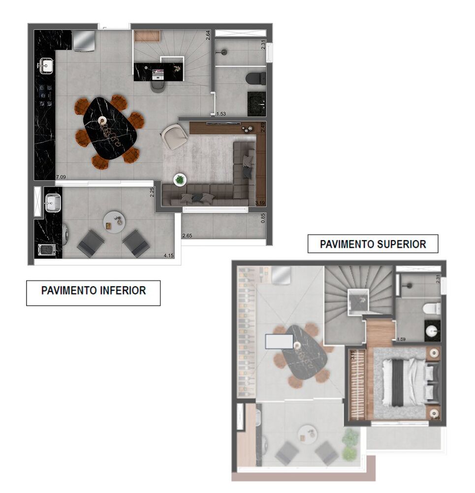 Apartamento, 1 quarto, 57 m² - Foto 16