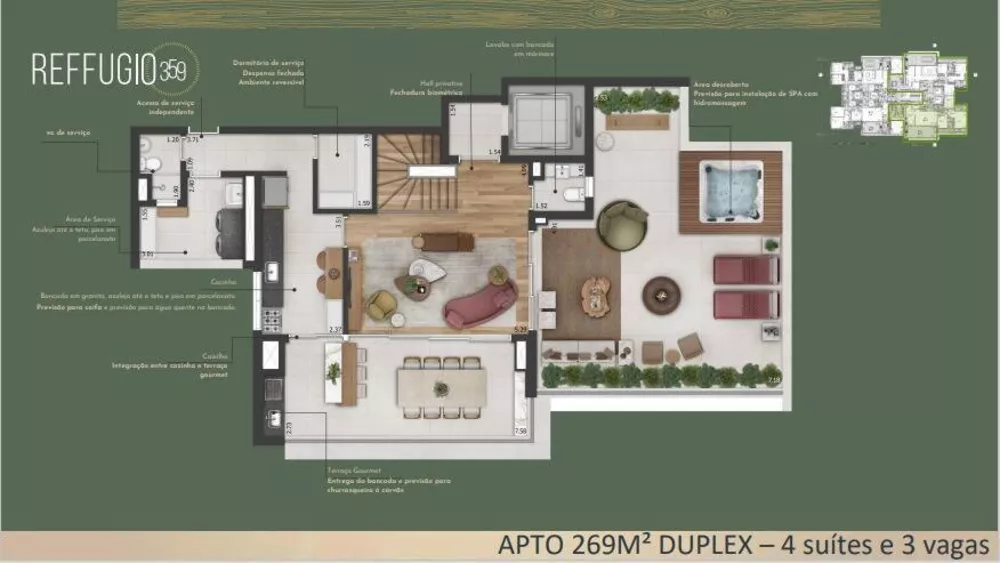 Apartamento, 3 quartos, 217 m² - Foto 3