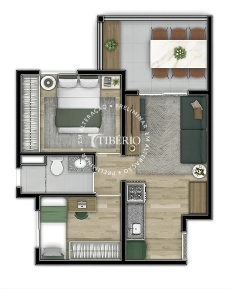 Apartamento, 2 quartos, 39 m² - Foto 16