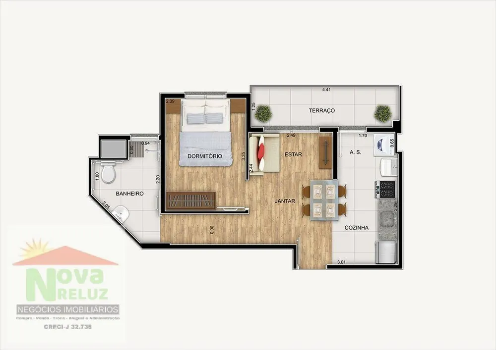 Apartamento, 2 quartos - Foto 15