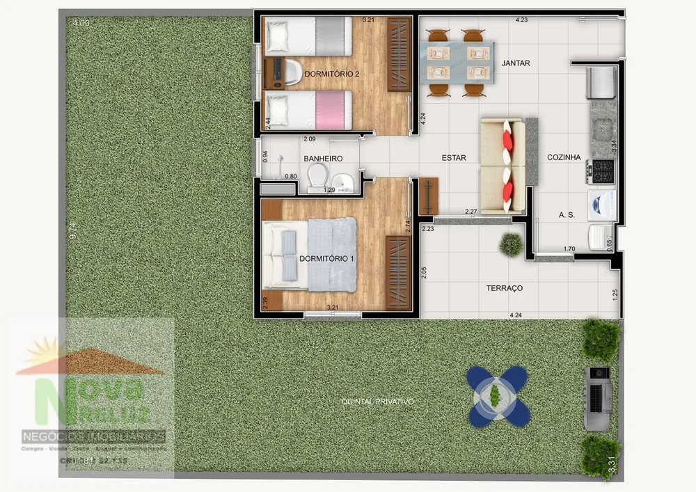 Apartamento, 2 quartos - Foto 7