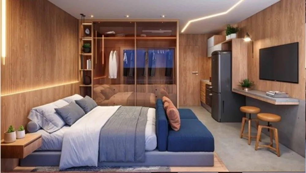 Apartamento, 1 quarto, 26 m² - Foto 1