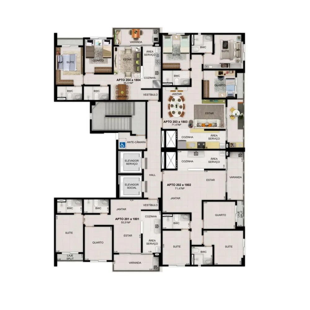 Apartamento, 2 quartos - Foto 20