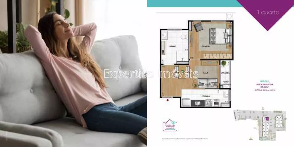 Apartamento, 2 quartos, 45 m² - Foto 14