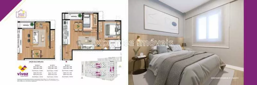 Apartamento, 2 quartos, 47 m² - Foto 1