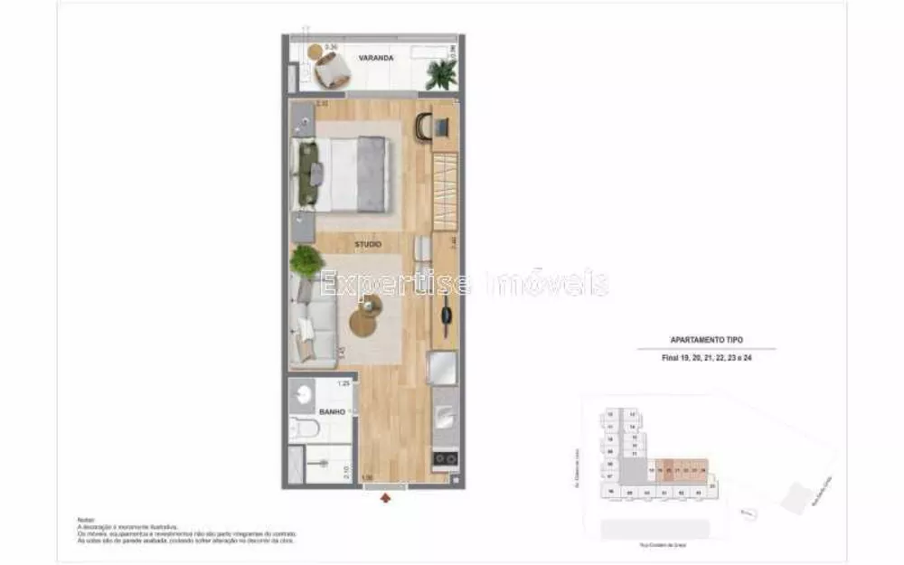 Apartamento, 3 quartos, 29 m² - Foto 17