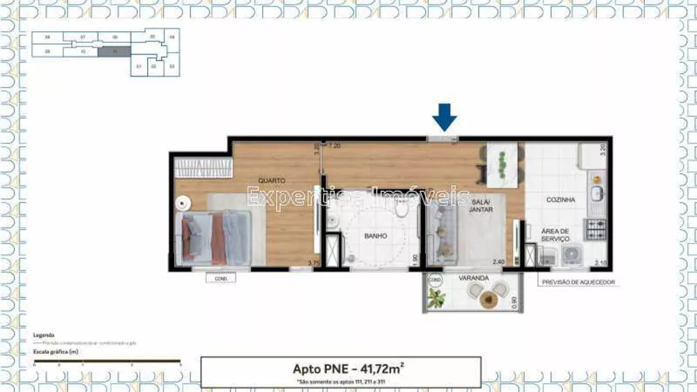 Apartamento, 2 quartos, 50 m² - Foto 25