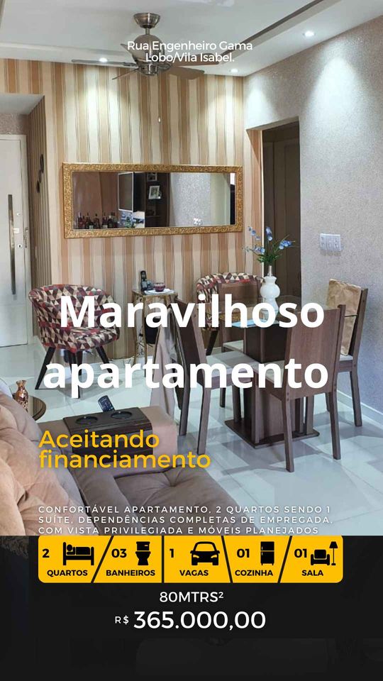 Apartamento à venda com 3 quartos, 75m² - Foto 1