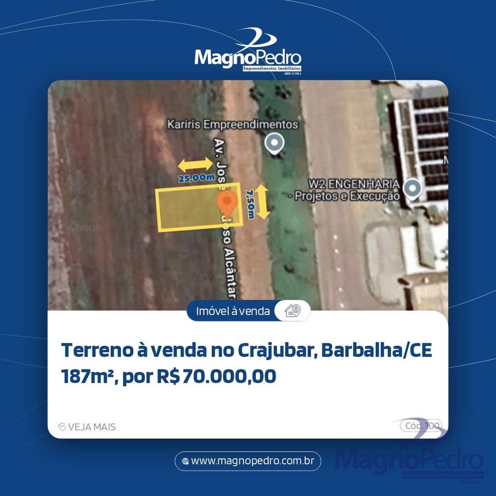 Terreno, 187 m² - Foto 1