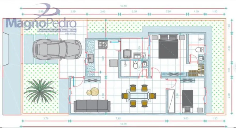 Casa, 2 quartos, 80 m² - Foto 2