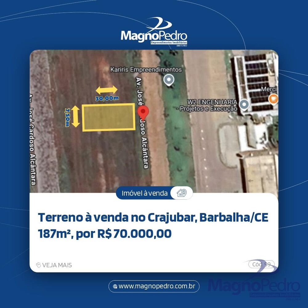 Terreno, 187 m² - Foto 1