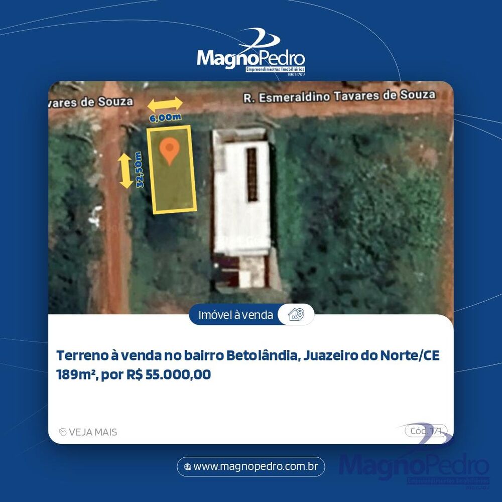 Terreno, 189 m² - Foto 1