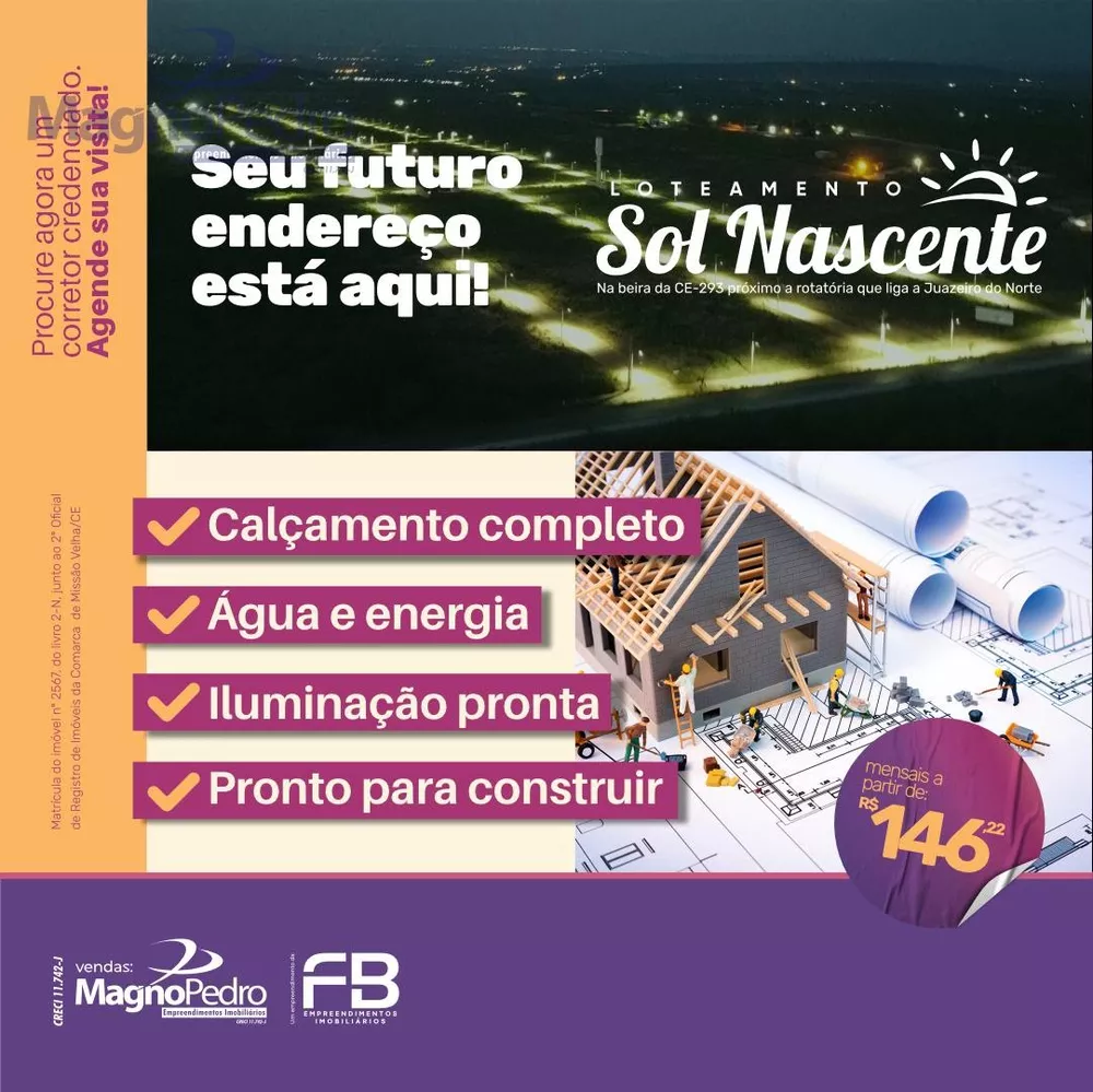 Loteamento e Condomínio, 200 m² - Foto 1