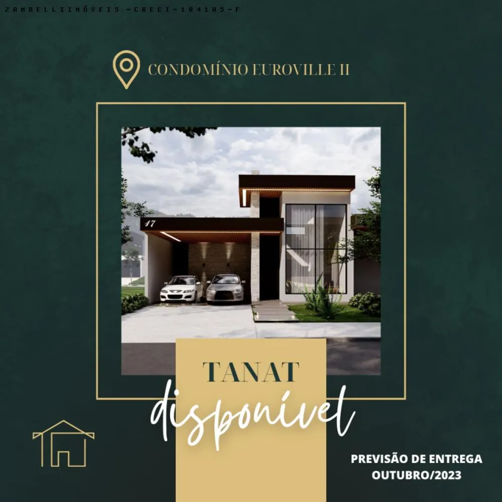 Casa de Condomínio, 3 quartos - Foto 1