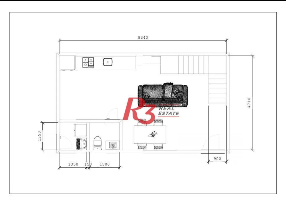 Sobrado, 2 quartos, 90 m² - Foto 2