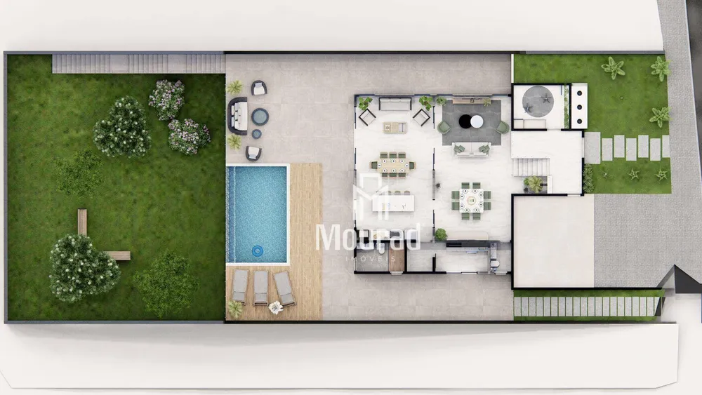 Sobrado, 3 quartos, 271 m² - Foto 2