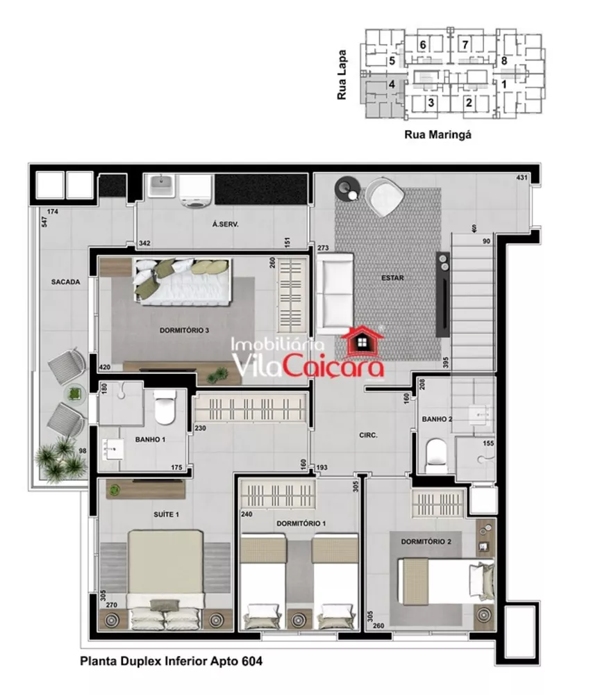 Apartamento à venda com 2 quartos, 77m² - Foto 4