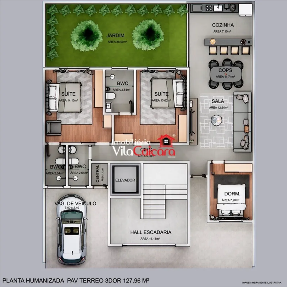 Apartamento, 2 quartos, 63 m² - Foto 6