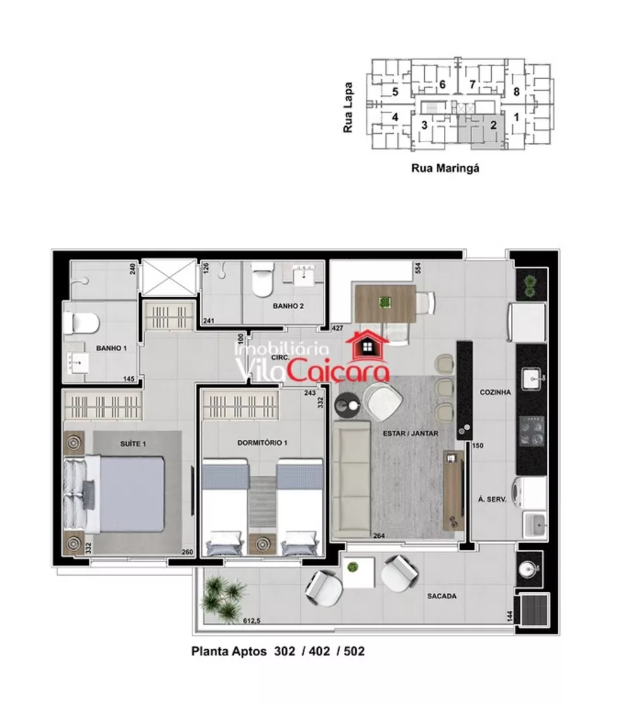 Apartamento à venda com 3 quartos, 139m² - Foto 8