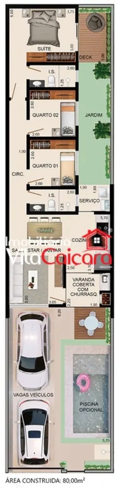 Casa, 3 quartos, 110 m² - Foto 4